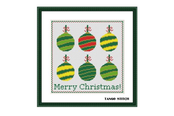 Christmas Balls Cross Stitch Pattern – A Designer’s Review
