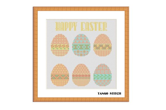 Easter Cross Stitch Embroidery Pattern Review for Boutique Sweatshirts