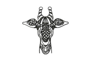 Giraffe Zentangle Review for Seasonal Products
