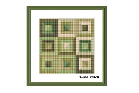 Green Squares Geometric Cross Stitch: A Designer’s Honest Take