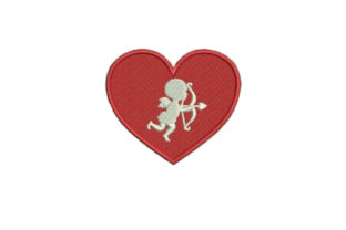 Heart Cupid Embroidery Design Review for Boutique Apparel
