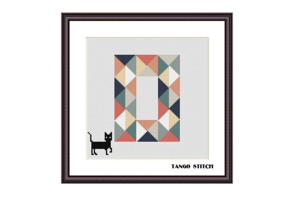 Letter O and Black Cat Cross Stitch: A Designer’s Review