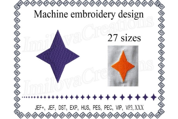 Small Purple Star Embroidery: A Designer's Review for Brands
