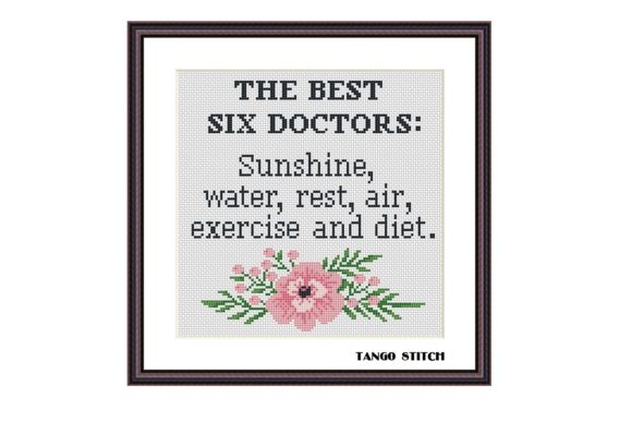 The Best Six Doctors Funny Cross Stitch: A Designer's Review